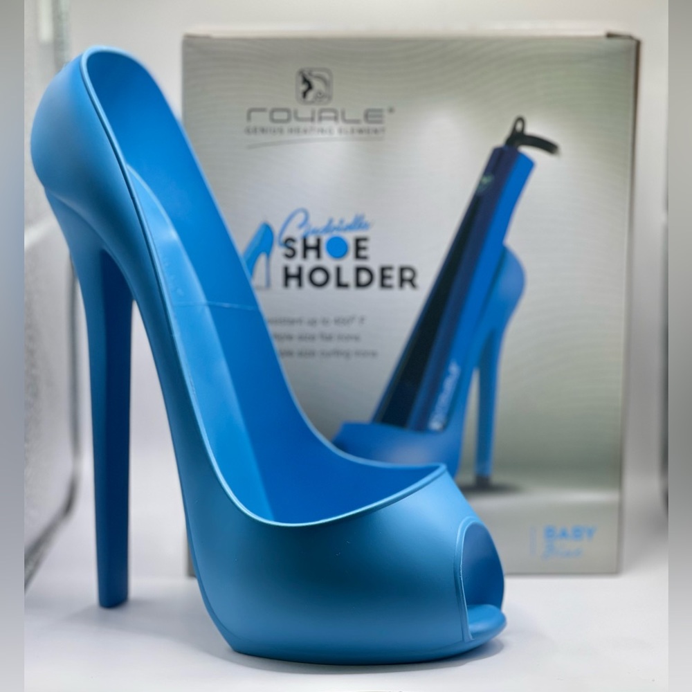 NEW‼️ ROYALE CINDERELLA SHOE HOLDER Hair straightener flat iron heat resistant